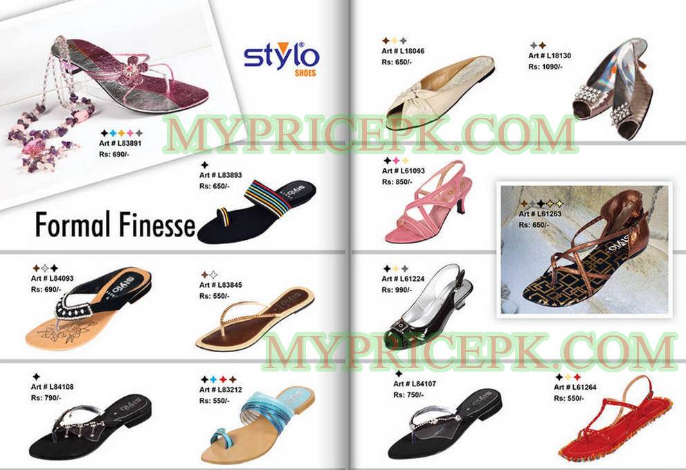 Stylo Shoes Collection Summer Season 2024 Price Pictures Styles Designs For Women