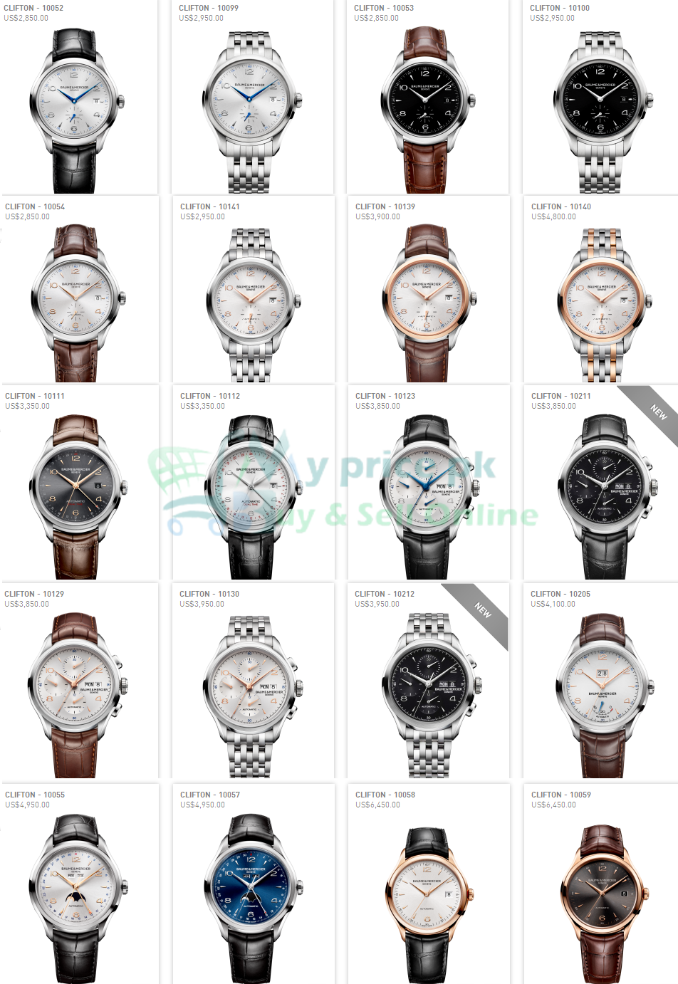 Baume & Mercier Clifton GMT Gents/Men watches Price and Shape Pictures of Pakistan Specs