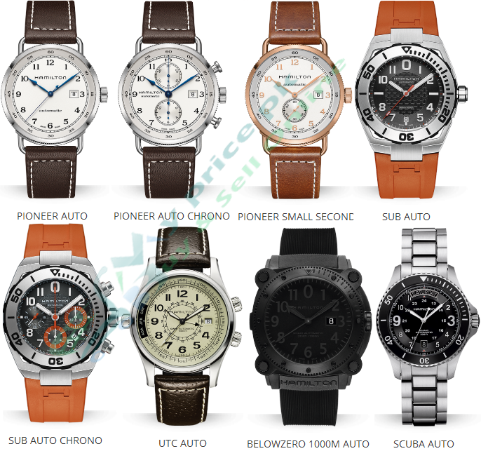 Hamilton Khaki Navy Sub Auto Chrono Gents/Men watches Shape Specs Price in Pakistan Pictures