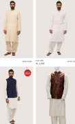 Deepak Perwani Men's Collection For Winter 2024 Price In Pakistan Colors Designs