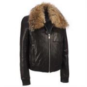 Winter Ladies New Styles Leather Jackets Black and Brown Color Collections