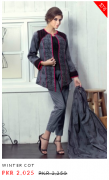 Alkaram Winter Khaddar Ladies Designs of Dresses with Prices Collection of New Arrival