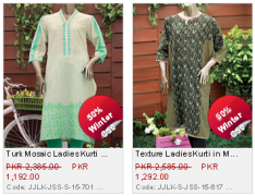 Junaid Jamshed Latest Winter Kurtis Collection For Ladies with Price