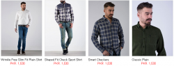 Shirts By Outfitters For Mens Solid Printed Stuff Designs Colors Price