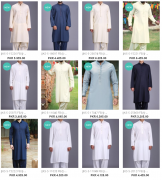 Latest Kameez Shalwar and Kurta Dresses Collections By J. Junaid Jamshed For Men Price