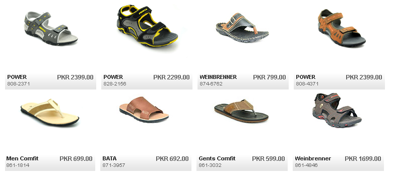 Mens Sandals and Slippers by Bata For Summer Price Image Discount and Promotions