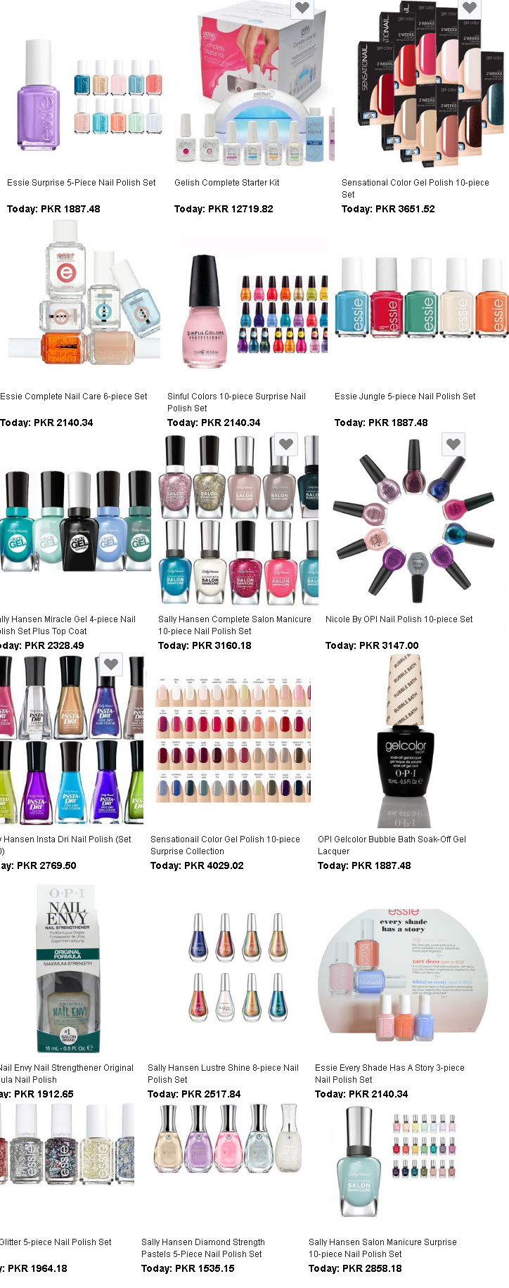 Nail Polish Price in Pakistan Company wise and Nail Paint Designs and Colors