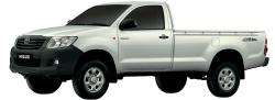 Reshaped Model 2024 Toyota Hilux 4X2 Single Cab Deckless Colors Fuel Loading Capacity Price In Pakistan UK USA