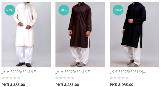 Junaid Jamshed Gents Heavy Embellished Special Kurta J. For Winter Arrival Price