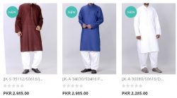 Junaid Jamshed Gents Heavy Embellished Special Kurta J. For Winter Arrival Price