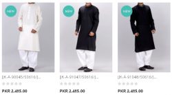 Junaid Jamshed Gents Heavy Embellished Special Kurta J. For Winter Arrival Price