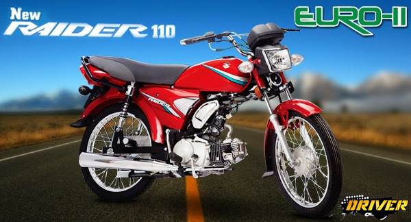 Suzuki Raider 110 Euro 2 Specification with Price and Specs in Pakistan Review New Bikes Launching