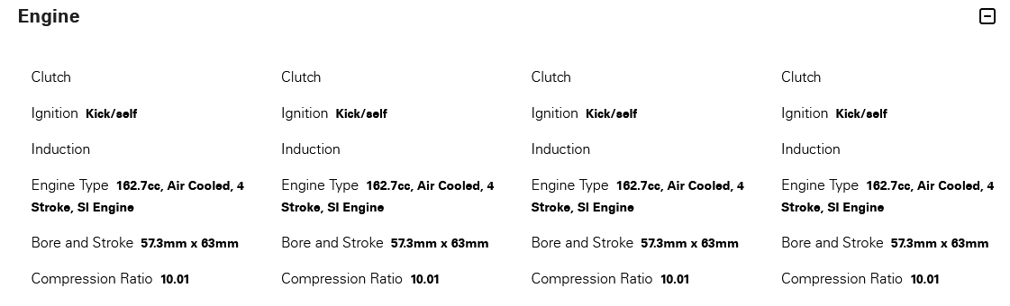 Engine Honda Unicorn 160 2024